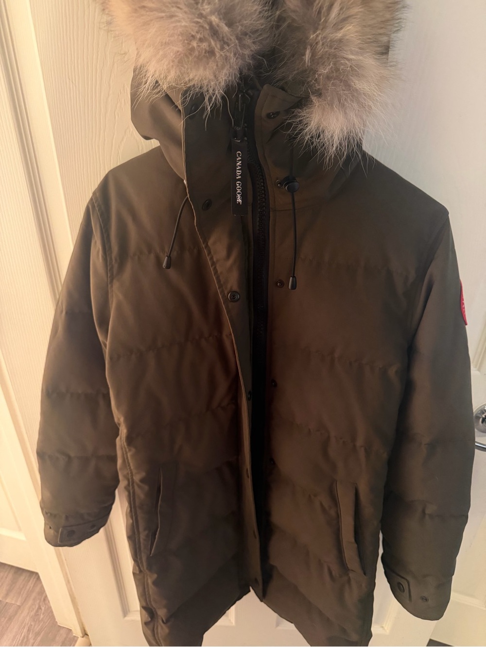 Canada Goose Military Green Puffer Jacket - Picture 5 of 8